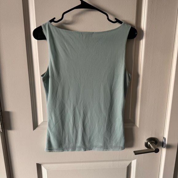 Blue-green jeweled shirt - Picture 3 of 4